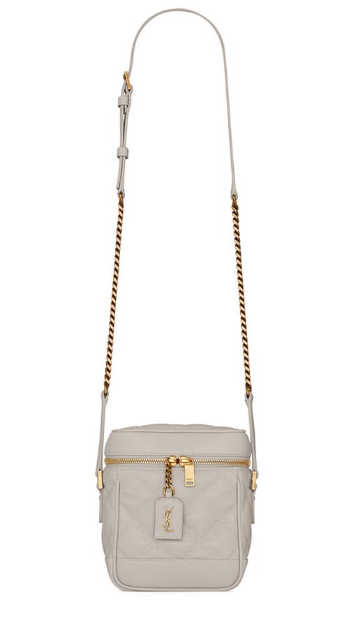 80's Vanity Leather Bag, Saint Laurent